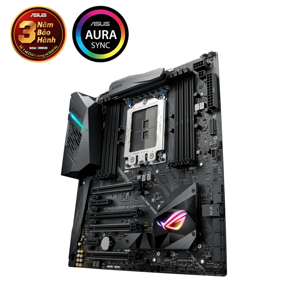 Mainboard Asus ROG STRIX X399-E GAMING (AMD X399, TR4, E-ATX, 8 khe RAM DDR4) 12 Mainboard Asus ROG STRIX X399-E GAMING (AMD X399, TR4, E-ATX, 8 khe RAM DDR4)