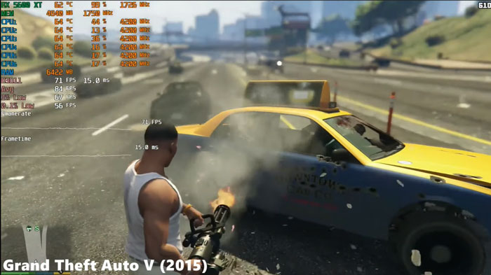 Hiệu năng RX 5600 XT trên GTA V