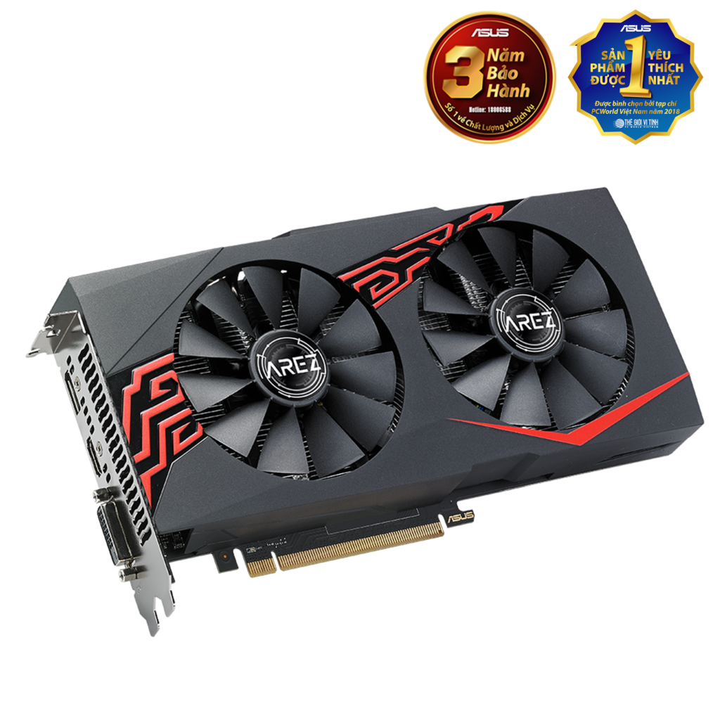 Card màn hình Asus Expedition Radeon RX 570 OC (EX-RX570-O4G)