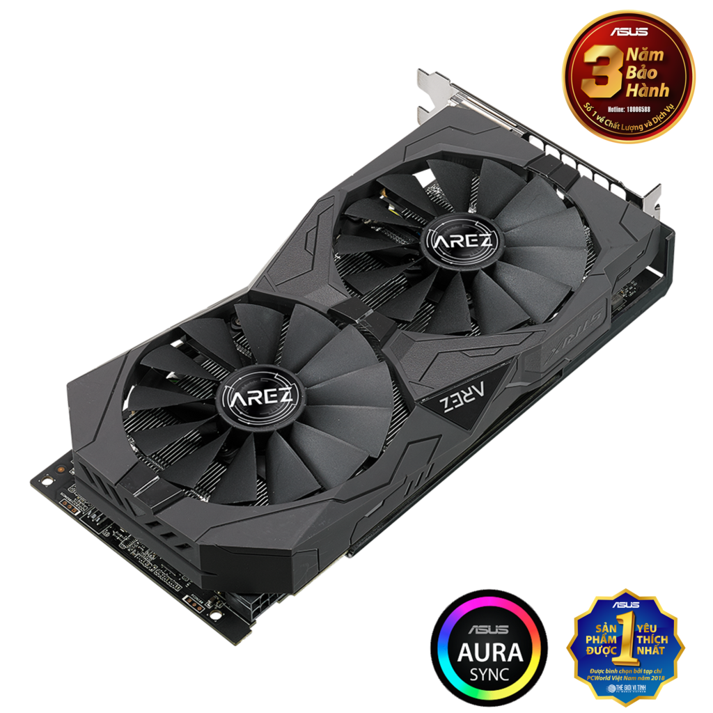 Card màn hình Asus ROG Strix Radeon RX 570 (ROG-STRIX-RX570-O4G-GAMING) 7 Card màn hình Asus ROG Strix Radeon RX 570 (ROG-STRIX-RX570-O4G-GAMING)