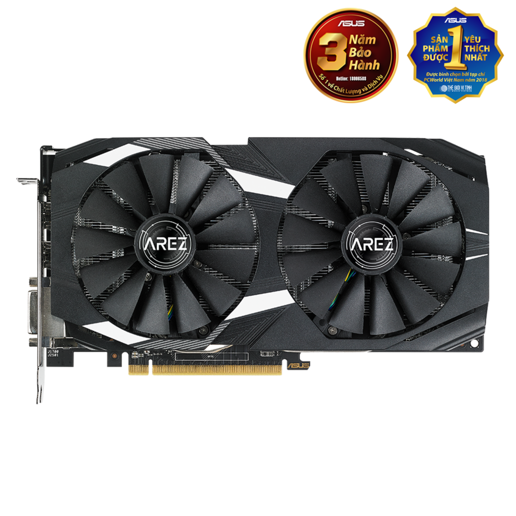 Card màn hình Asus Dual Radeon RX 580 OC (DUAL-RX580-O8G)