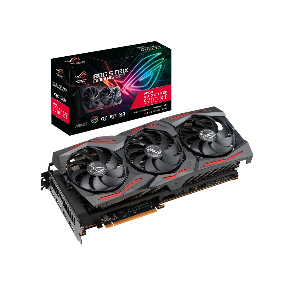 Card màn hình Asus ROG Strix Radeon RX 5700 XT (ROG-STRIX-RX5700XT-O8G-GAMING)
