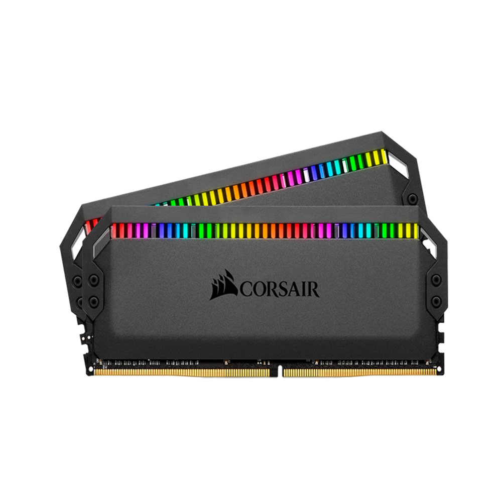 RAM Desktop Corsair Dominator Platinum RGB 16GB (2x8GB) DDR4 3000MHz (CMT16GX4M2C3000C15)
