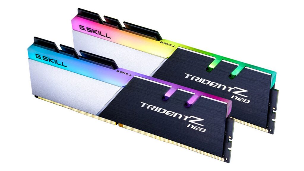 RAM Desktop GSkill Trident Z NEO 64GB (2x32GB) DDR4 3600MHz (F4-3600C18D-64GTZN)