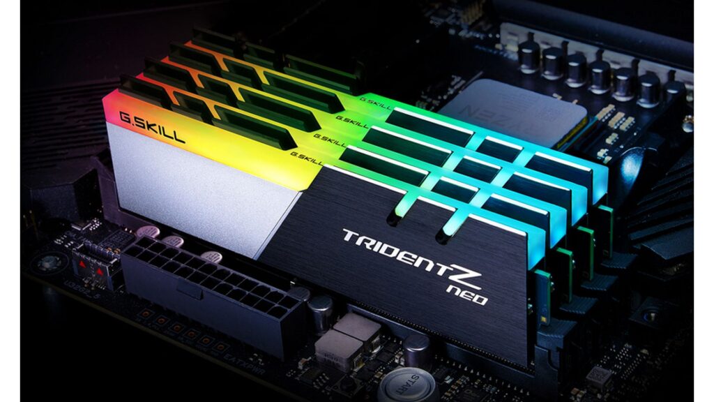 RAM Desktop GSkill Trident Z NEO 64GB (2x32GB) DDR4 3600MHz (F4-3600C18D-64GTZN)