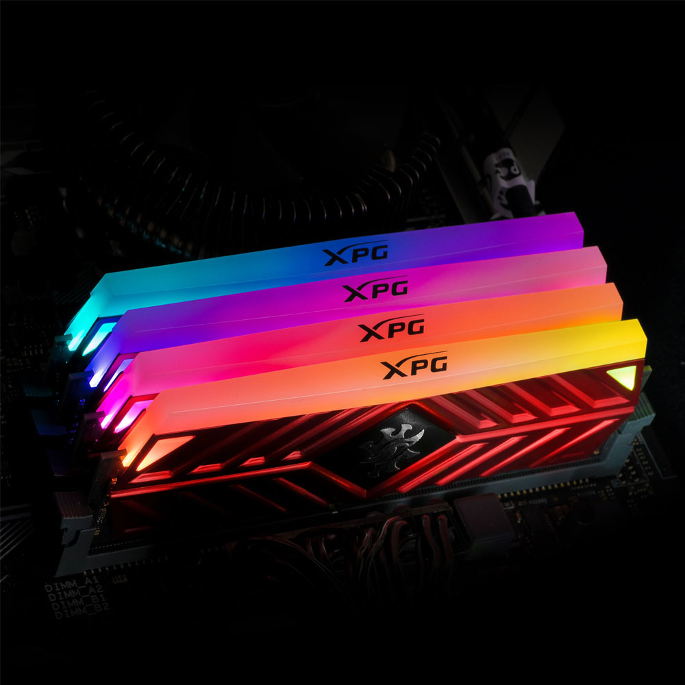 RAM Desktop Adata XPG Spectrix D41 RGB 8GB (1x8GB) DDR4 3000MHz