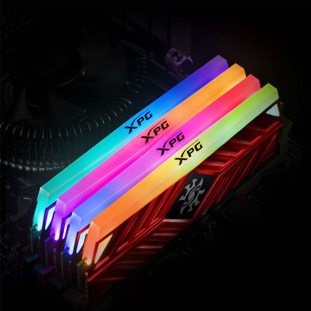 RAM Desktop Adata XPG Spectrix D41 RGB 8GB (1x8GB) DDR4 3000MHz