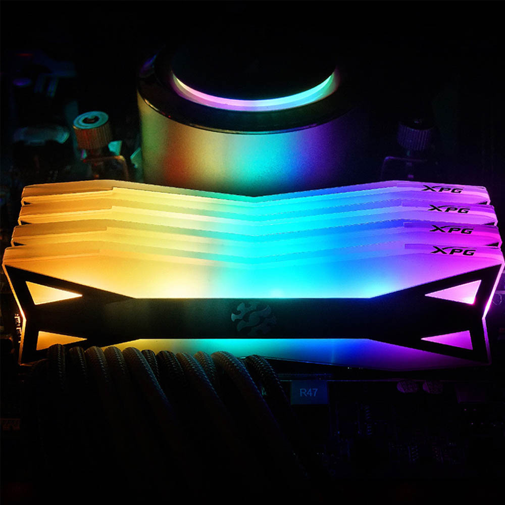 RAM Desktop Adata XPG Spectrix D60G RGB 16GB (2x8GB) DDR4 3200MHz