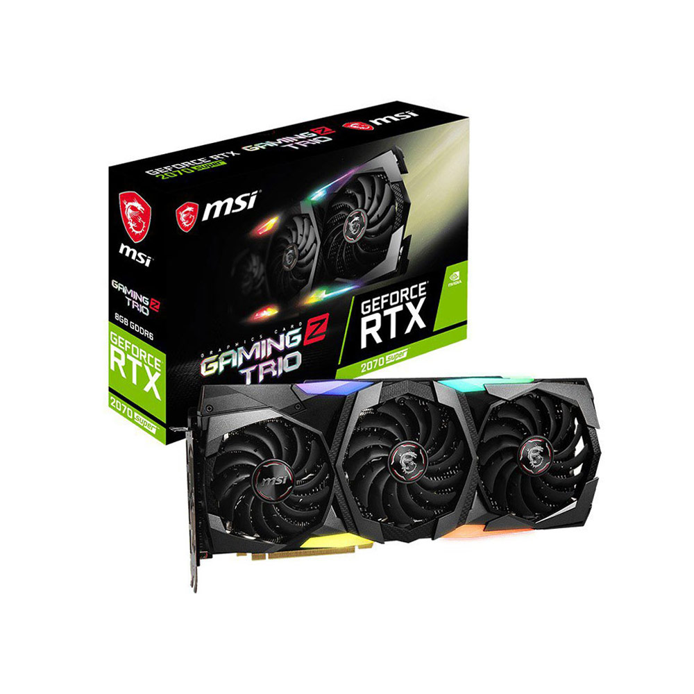 Card màn hình MSI GeForce RTX 2070 Super Gaming Z TRIO