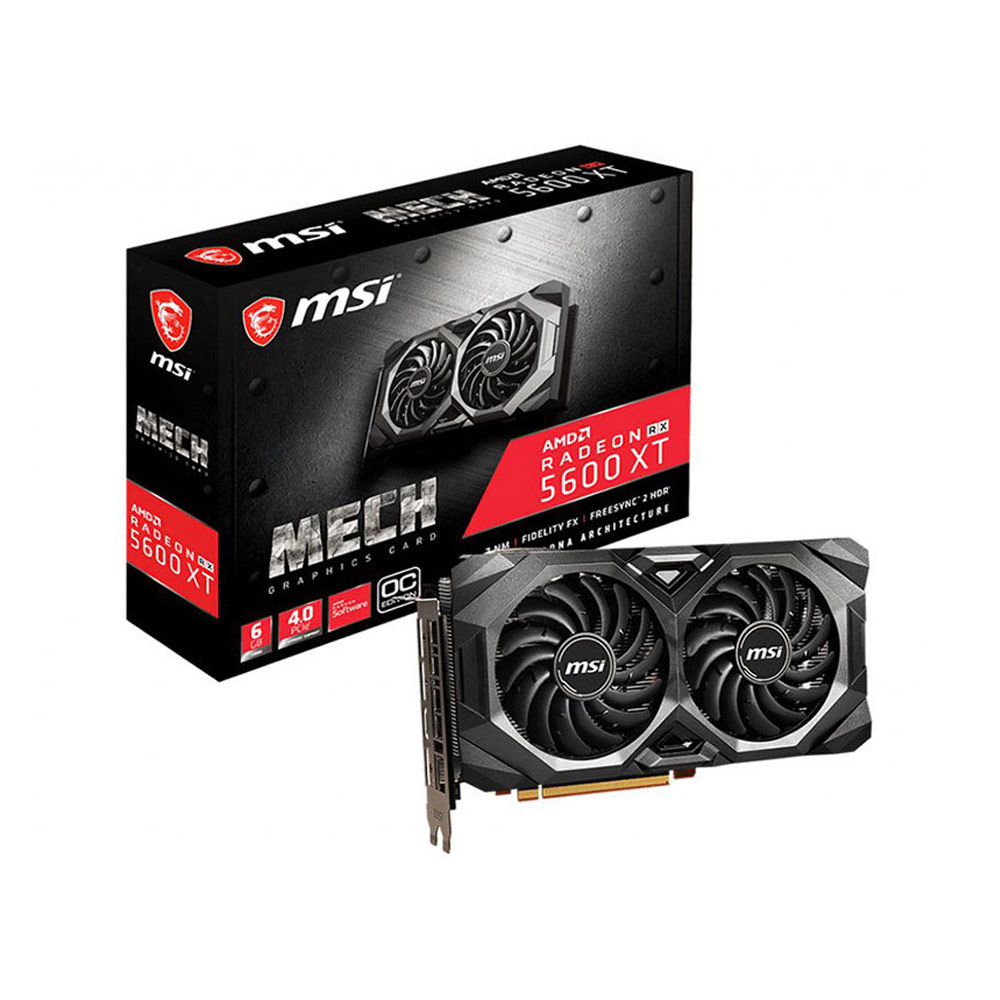 Card màn hình MSI Radeon RX 5600 XT MECH OC