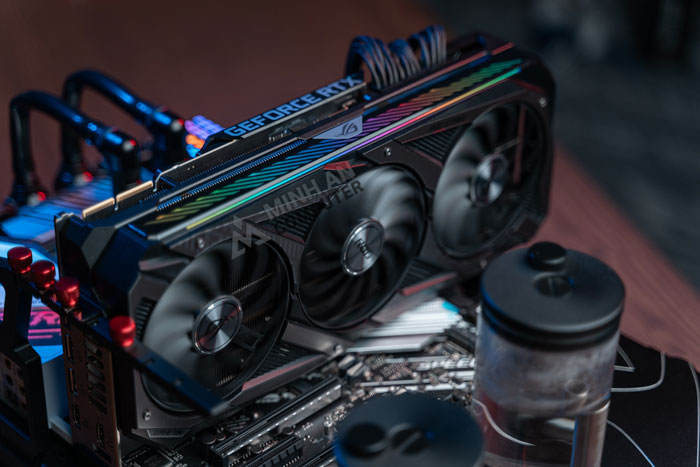 tản nhiệt asus rog strix rtx 3070