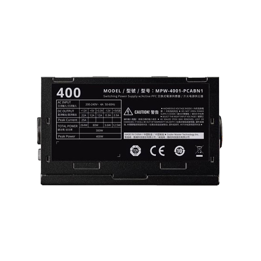 Nguồn máy tính Cooler Master Elite V3 230V PC400 – 400W Box