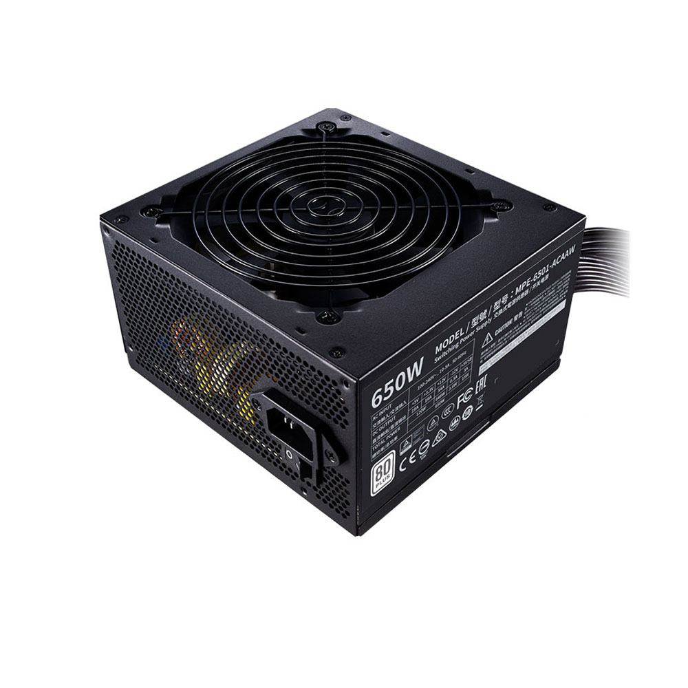 Nguồn máy tính Cooler Master MWE 650 WHITE 230V – V2 80 Plus Standard