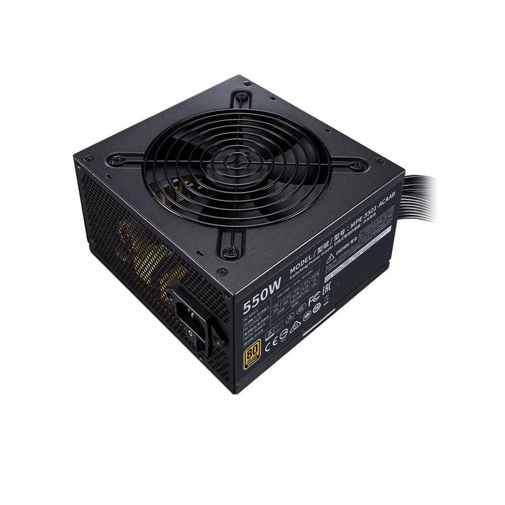 Nguồn máy tính Cooler Master MWE 550 BRONZE – V2 80 Plus Bronze