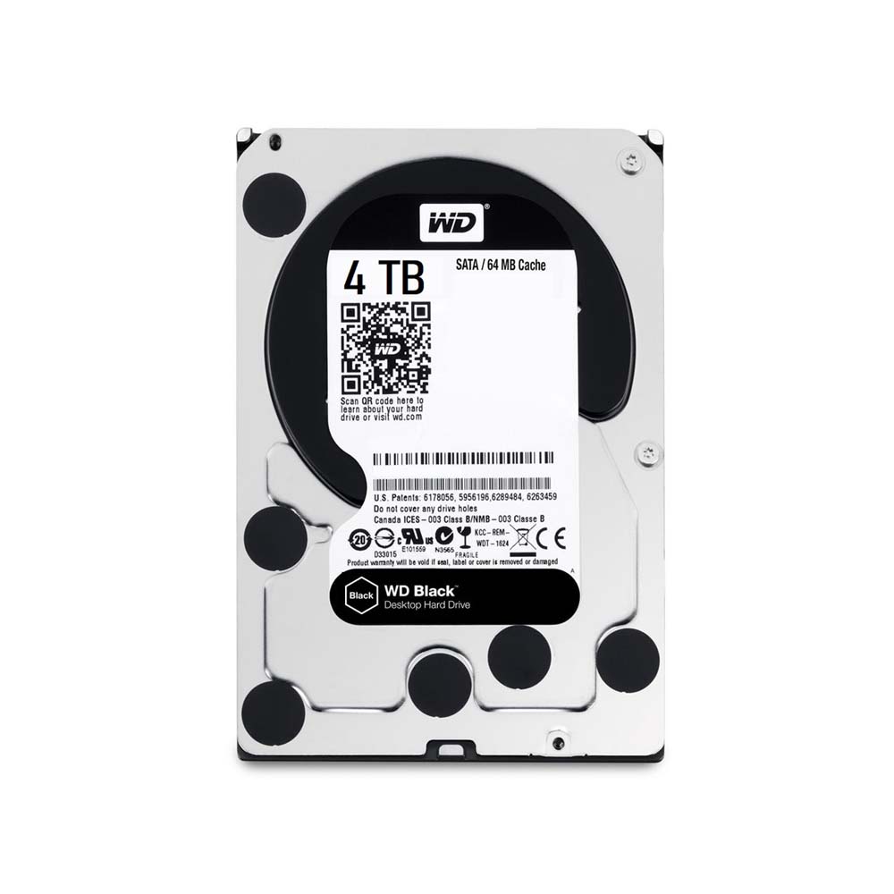 Ổ Cứng HDD Western Caviar Black 4TB (3.5″/7200RPM/256MB)