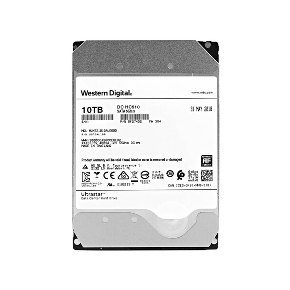 Ổ cứng HDD Western Enterprise Ultrastar DC HC510 10TB 3.5″ 7200RPM 256MB