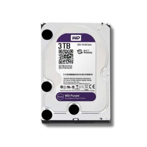 Ổ cứng HDD Western Purple 3TB 3.5″ 5400RPM 64MB