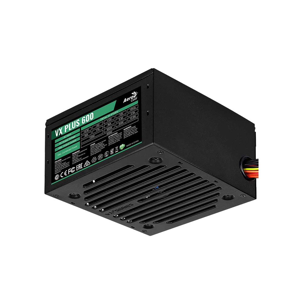Nguồn máy tính Aerocool VX PLUS 600 230V N-PFC