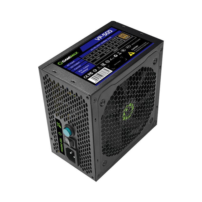 Nguồn máy tính GAMEMAX VP500 – 500W 80 Plus Bronze