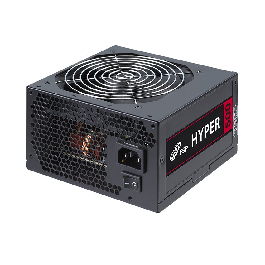 Nguồn máy tính FSP HYPER Series Model HP500 Active PFC 80 Plus Standard