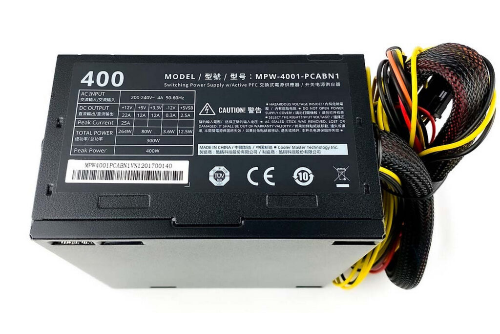 Nguồn máy tính Cooler Master Elite V3 230V PC400 - 400W Bulk 9 Nguồn máy tính Cooler Master Elite V3 230V PC400 - 400W Bulk