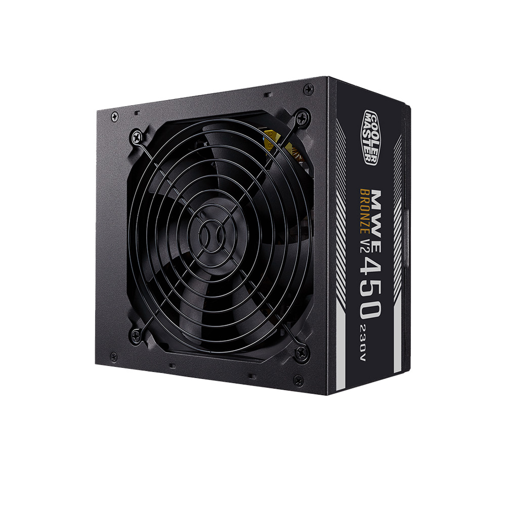 Nguồn máy tính Cooler Master MWE 450 BRONZE – V2 230V 80 Plus Bronze