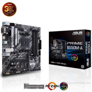 Mainboard ASUS PRIME B550M-A (WI-FI) (AMD B550, Socket AM4,m- ATX, 4 khe RAM DRR4)