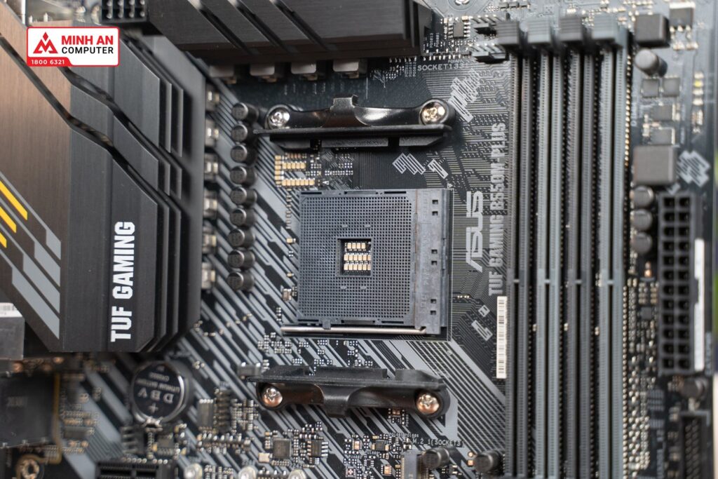 Mainboard ASUS TUF GAMING B550M-PLUS (Socket AM4 | m-ATX | 4 khe RAM DRR4) 22 Mainboard ASUS TUF GAMING B550M-PLUS (Socket AM4 | m-ATX | 4 khe RAM DRR4)