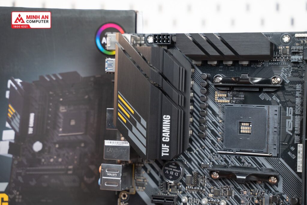 Mainboard ASUS TUF GAMING B550M-PLUS (Socket AM4 | m-ATX | 4 khe RAM DRR4) 21 Mainboard ASUS TUF GAMING B550M-PLUS (Socket AM4 | m-ATX | 4 khe RAM DRR4)