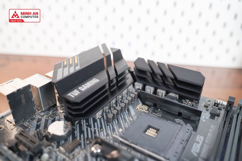 Mainboard ASUS TUF GAMING B550M-PLUS (Socket AM4 | m-ATX | 4 khe RAM DRR4) 18 Mainboard ASUS TUF GAMING B550M-PLUS (Socket AM4 | m-ATX | 4 khe RAM DRR4)