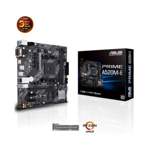 Mainboard Asus PRIME A520M-E (AMD AM4, M-ATX, 2 khe RAM DDR4)