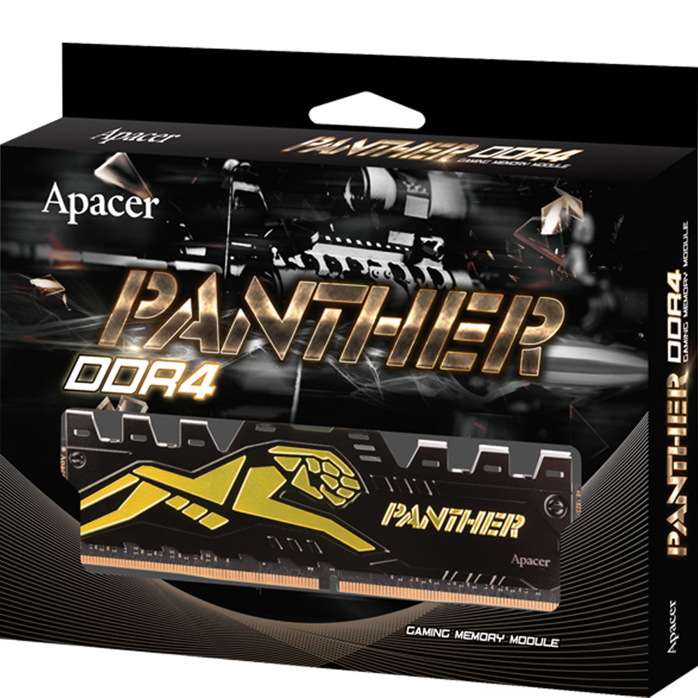 RAM Desktop Apacer Panther Golden 8GB (1x8GB) DDR4 2666MHz