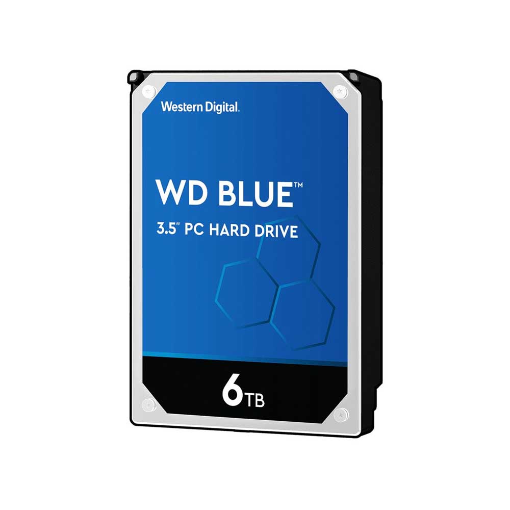 Ổ cứng HDD Western Blue 6TB 3.5″ 5400RPM 256MB