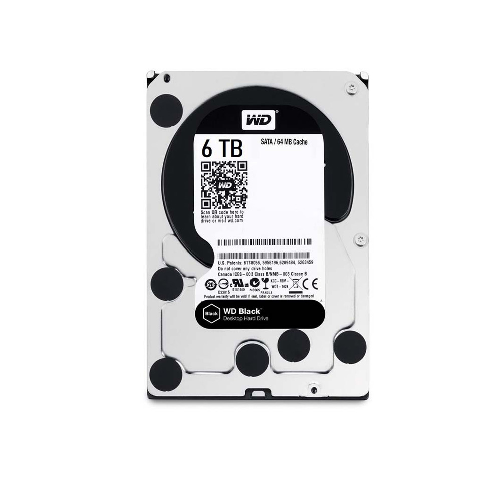 Ổ cứng HDD Western Caviar Black 6TB 3.5″ 7200RPM 256MB