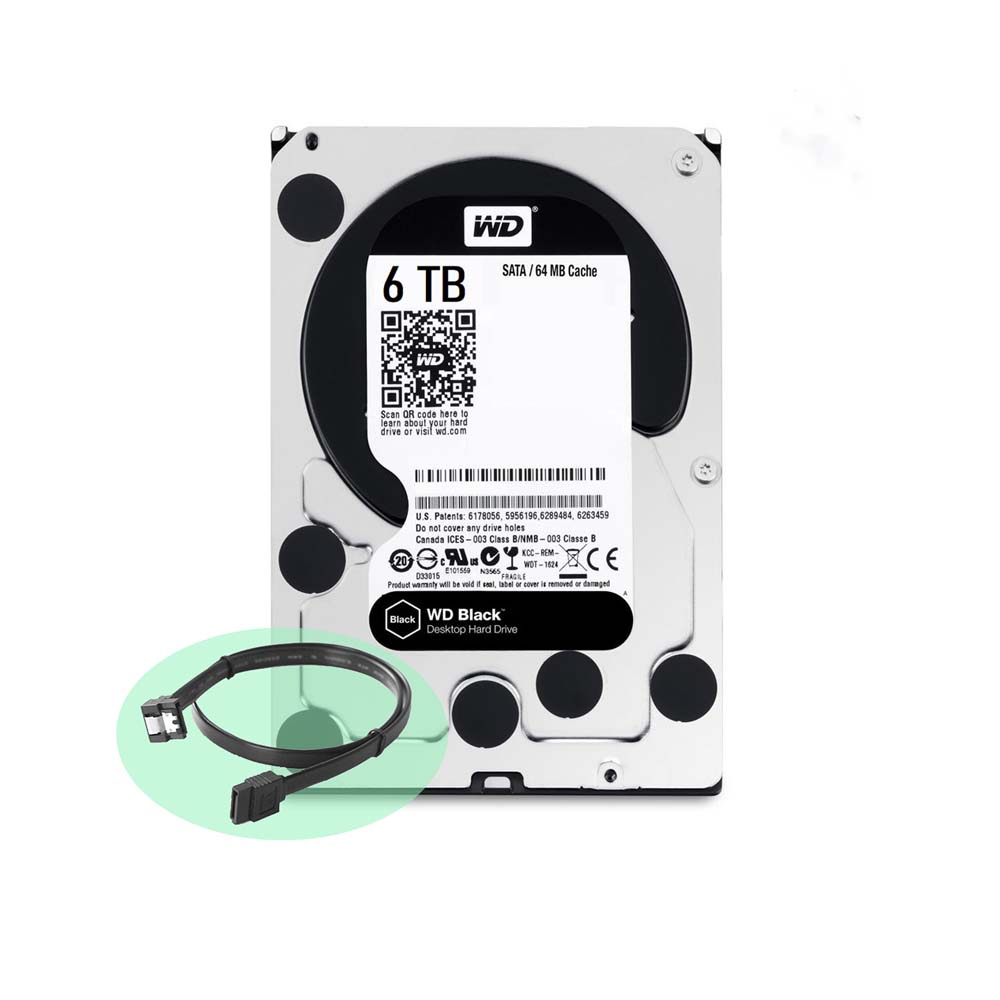 Ổ cứng HDD Western Caviar Black 6TB 3.5″ 7200RPM 256MB