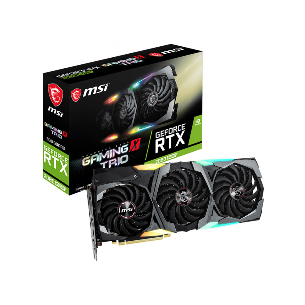 Card màn hình MSI GeForce RTX 2080 Super Gaming X TRIO