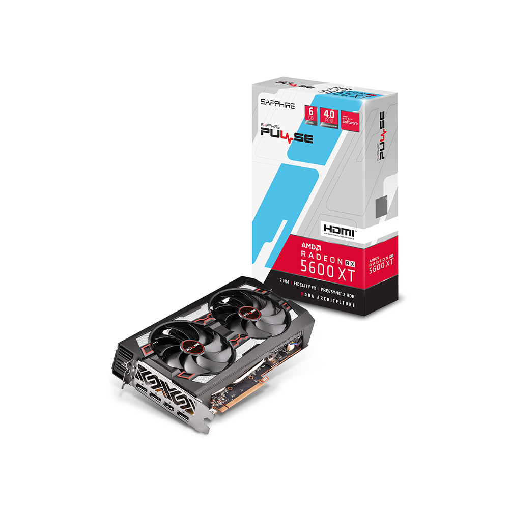 Card màn hình Sapphire PULSE RX 5600 XT 6G GDDR6