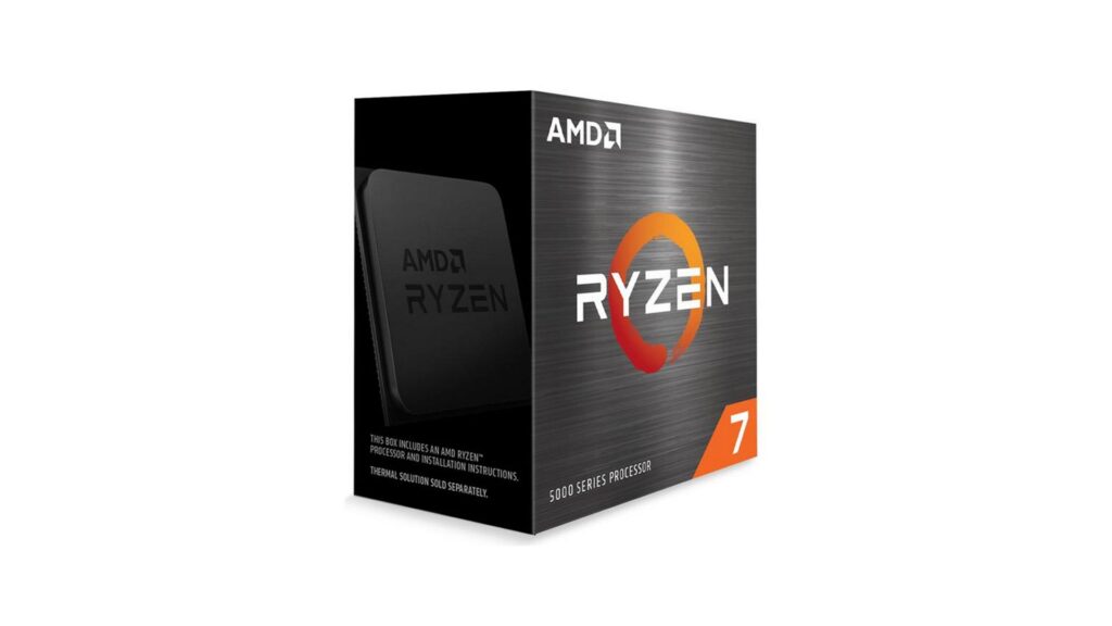 CPU AMD Ryzen 7 5800X (3.8GHz up to 4.7GHz, 8 nhân, 16 luồng, 32MB Cache, 105W) - Socket AM4