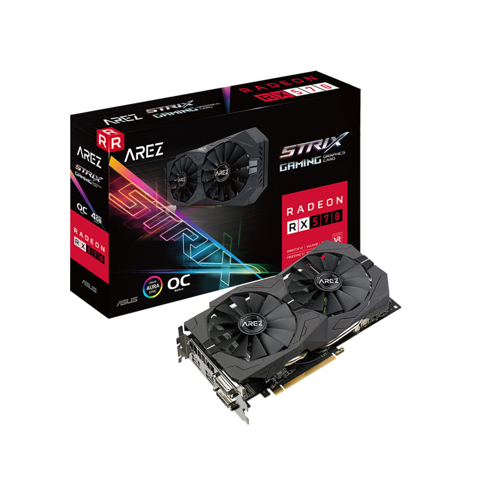 Card màn hình Asus ROG Strix Radeon RX 570 (ROG-STRIX-RX570-8G-GAMING)