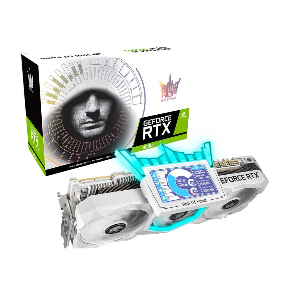 Card màn hình Galax GeForce RTX 3090 HOF Premium (39NXM5MD3BMG)