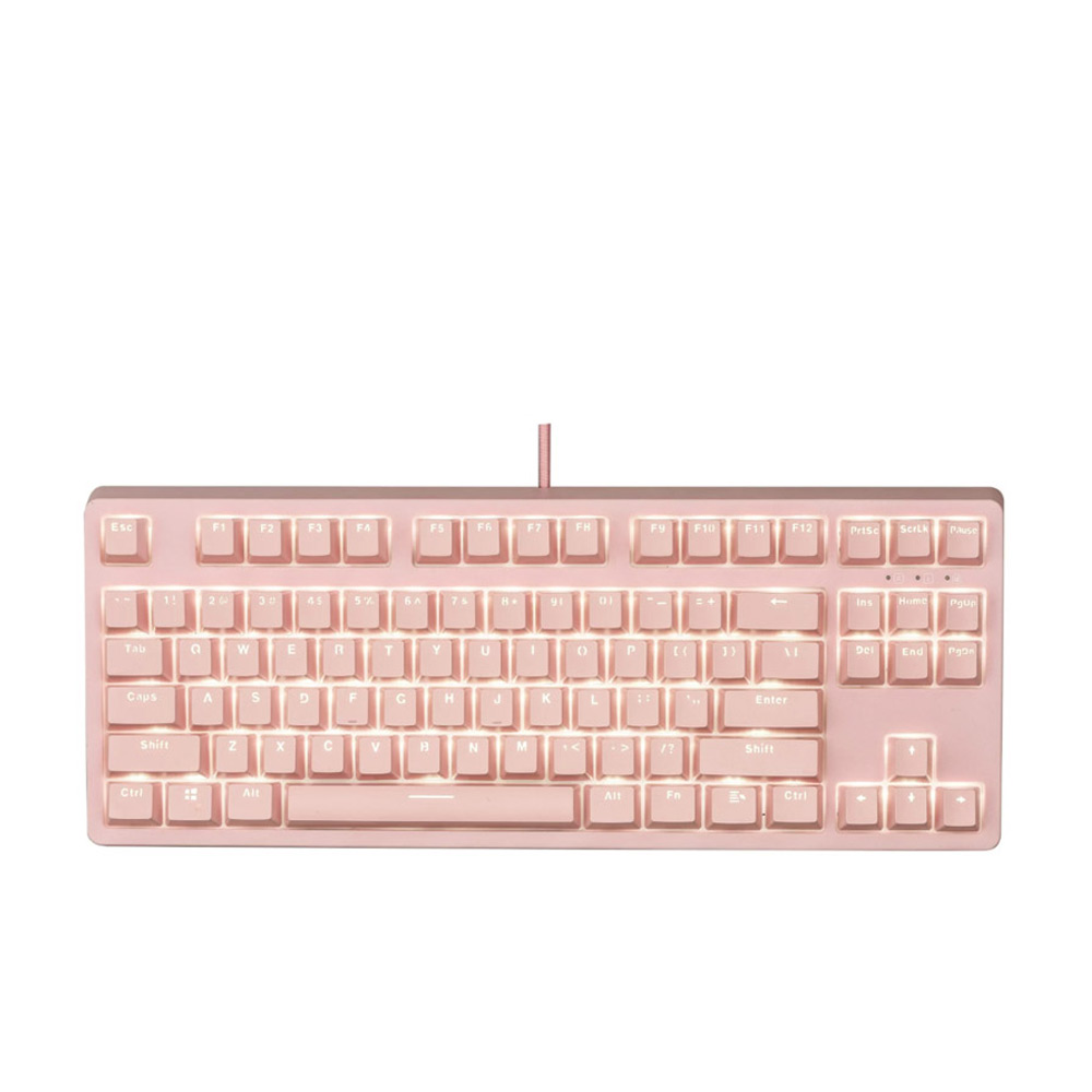 Bàn phím cơ E-Dra EK387 Dream Pink TKL Huano Blue Switch