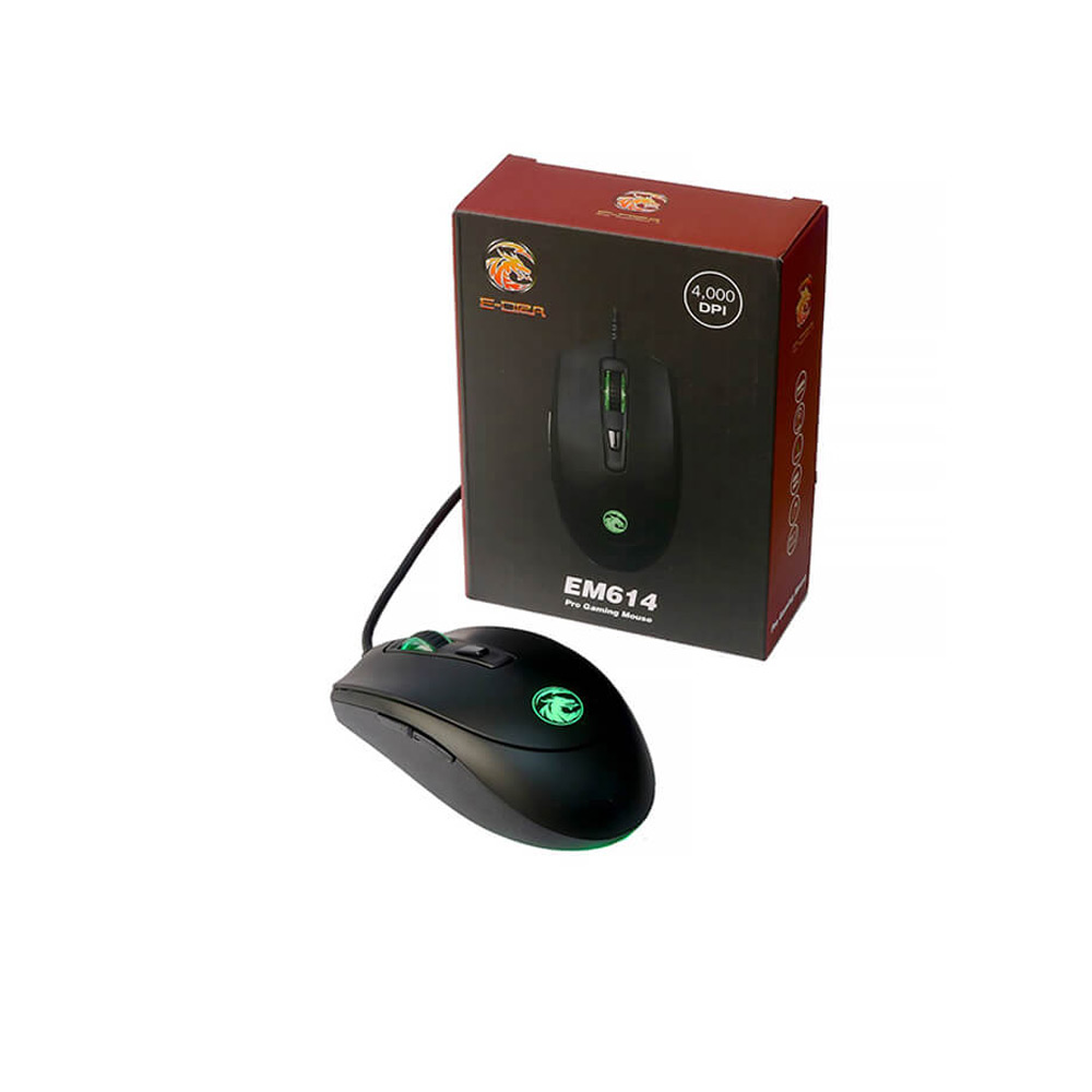 Chuột máy tính E-Dra EM614 (Black)