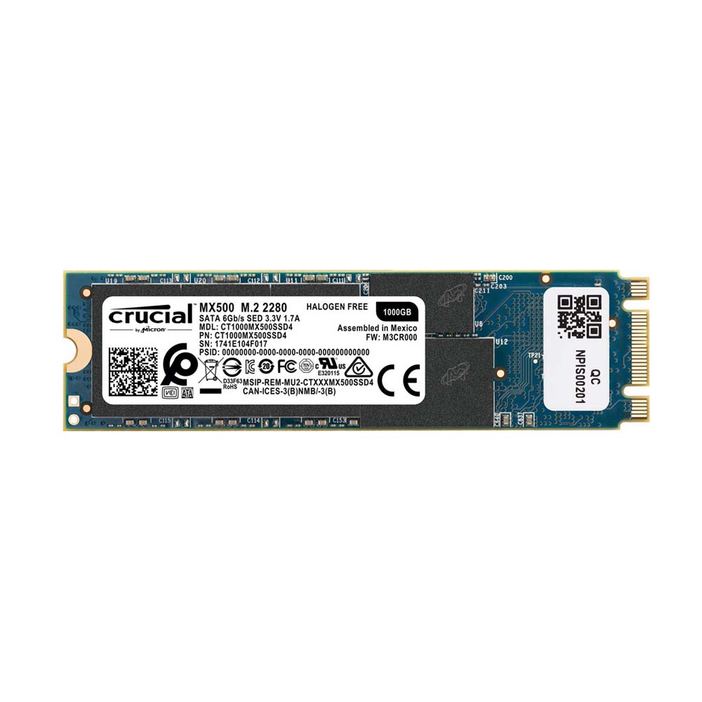 Ổ cứng SSD Crucial MX500 M.2 1TB CT1000MX500SSD1