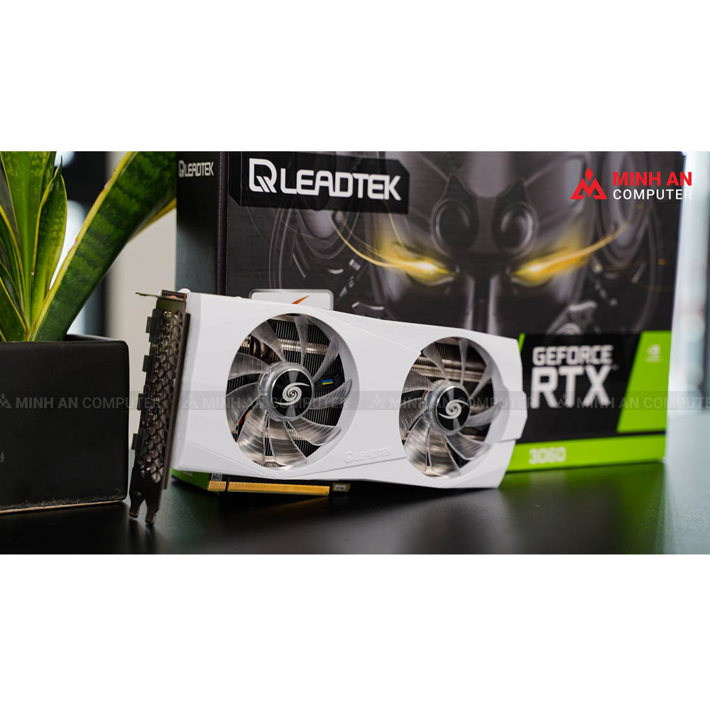 Card màn hình Leadtek WinFast RTX 3060 Hurricane White Edition