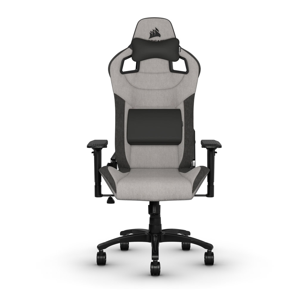 Ghế chơi game Corsair T3 RUSH Gaming Chair – Gray/Charcoal