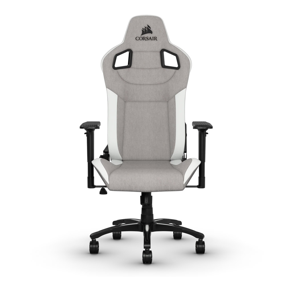 Ghế chơi game Corsair T3 RUSH Gaming Chair – Gray/White