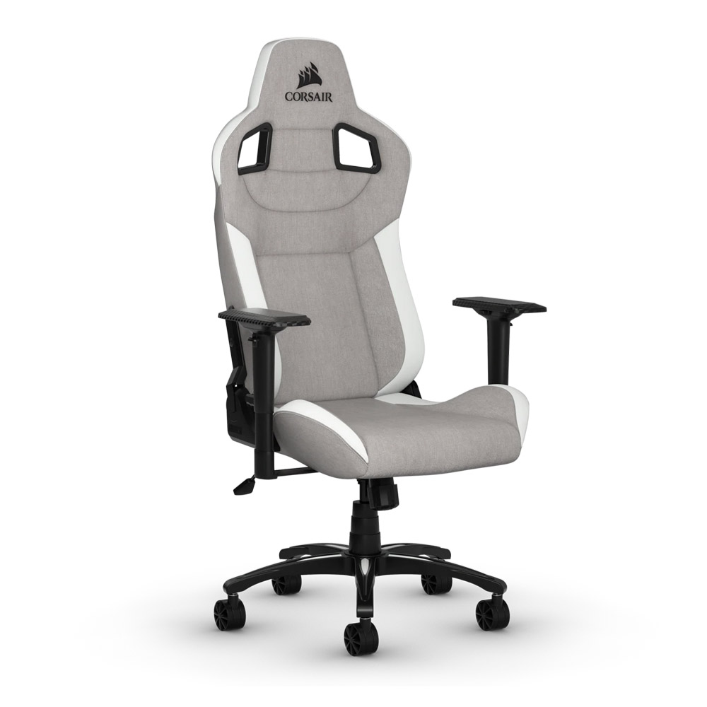 Ghế chơi game Corsair T3 RUSH Gaming Chair – Gray/White