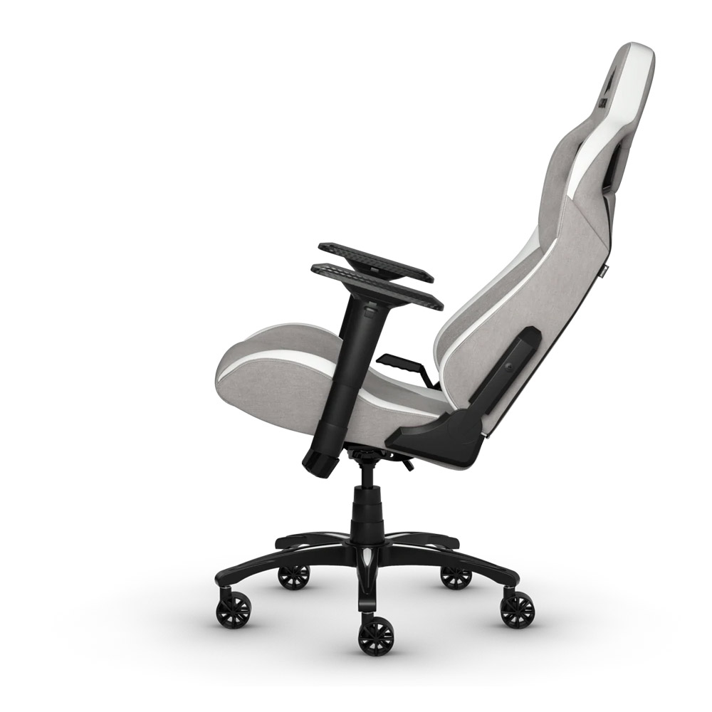Ghế chơi game Corsair T3 RUSH Gaming Chair – Gray/White