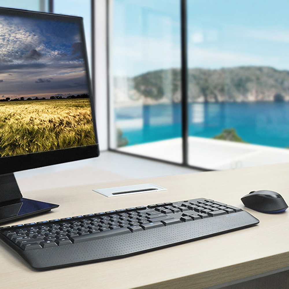 Bộ bàn phím chuột không dây Logitech MK345 Wireless (Black)