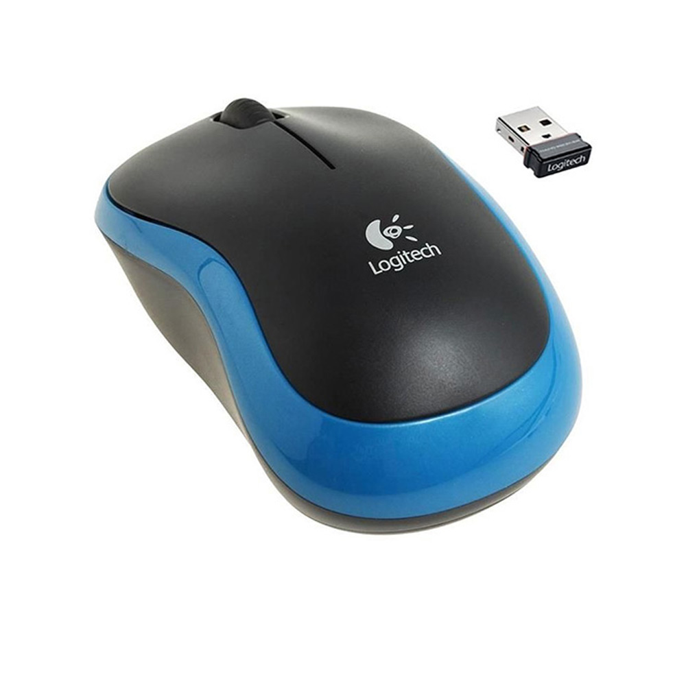Chuột máy tính Logitech M185 Wireless (Blue)